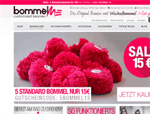 Tablet Screenshot of bommelme.com
